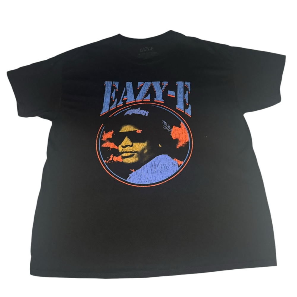Eazy-E Graphic Tee with Vintage Style Print